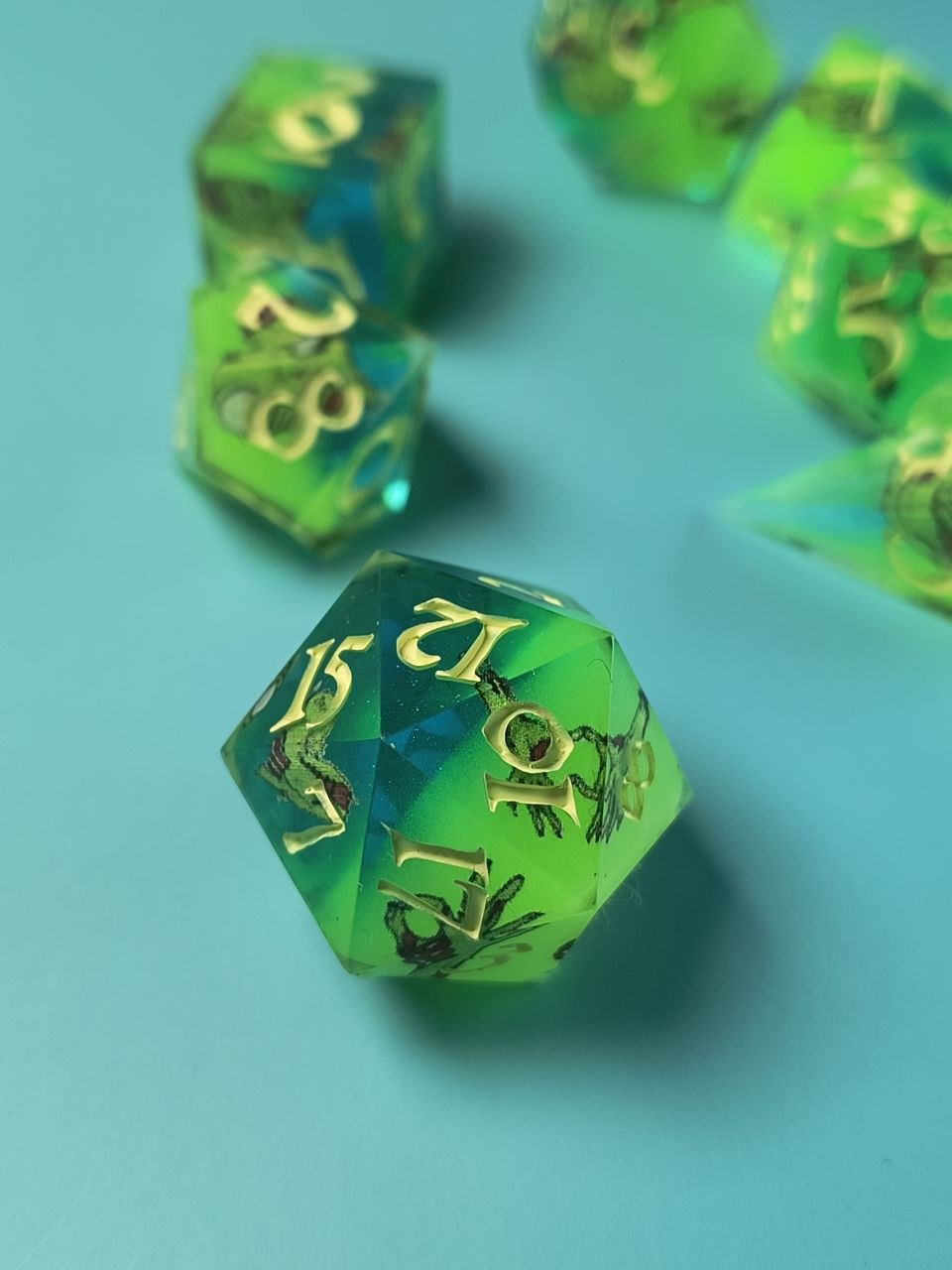 Zombie TTRPG Dice Set