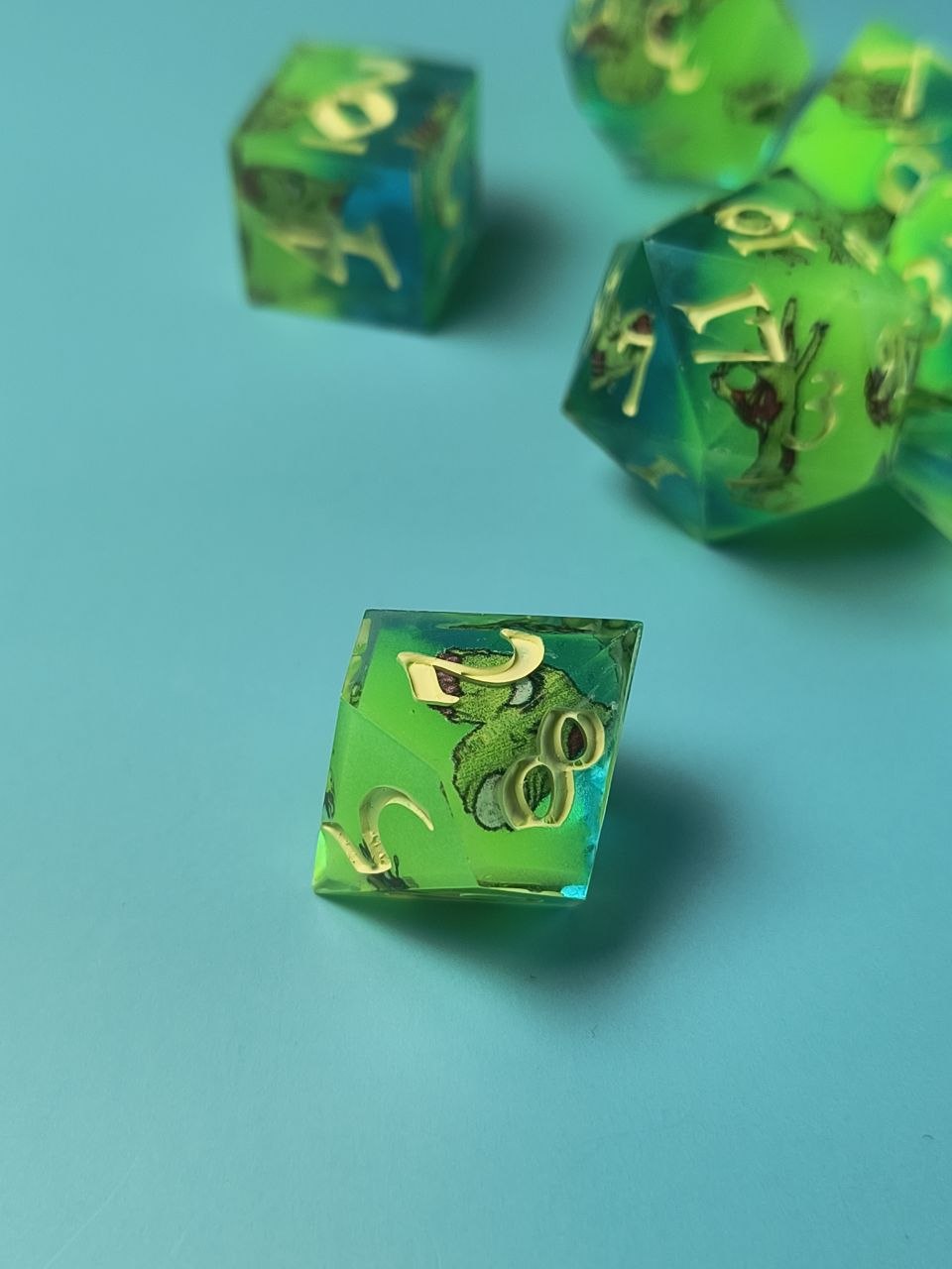 Zombie TTRPG Dice Set
