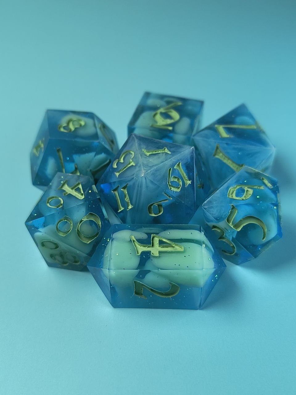 Blue Lagoon TTRP Dice Set