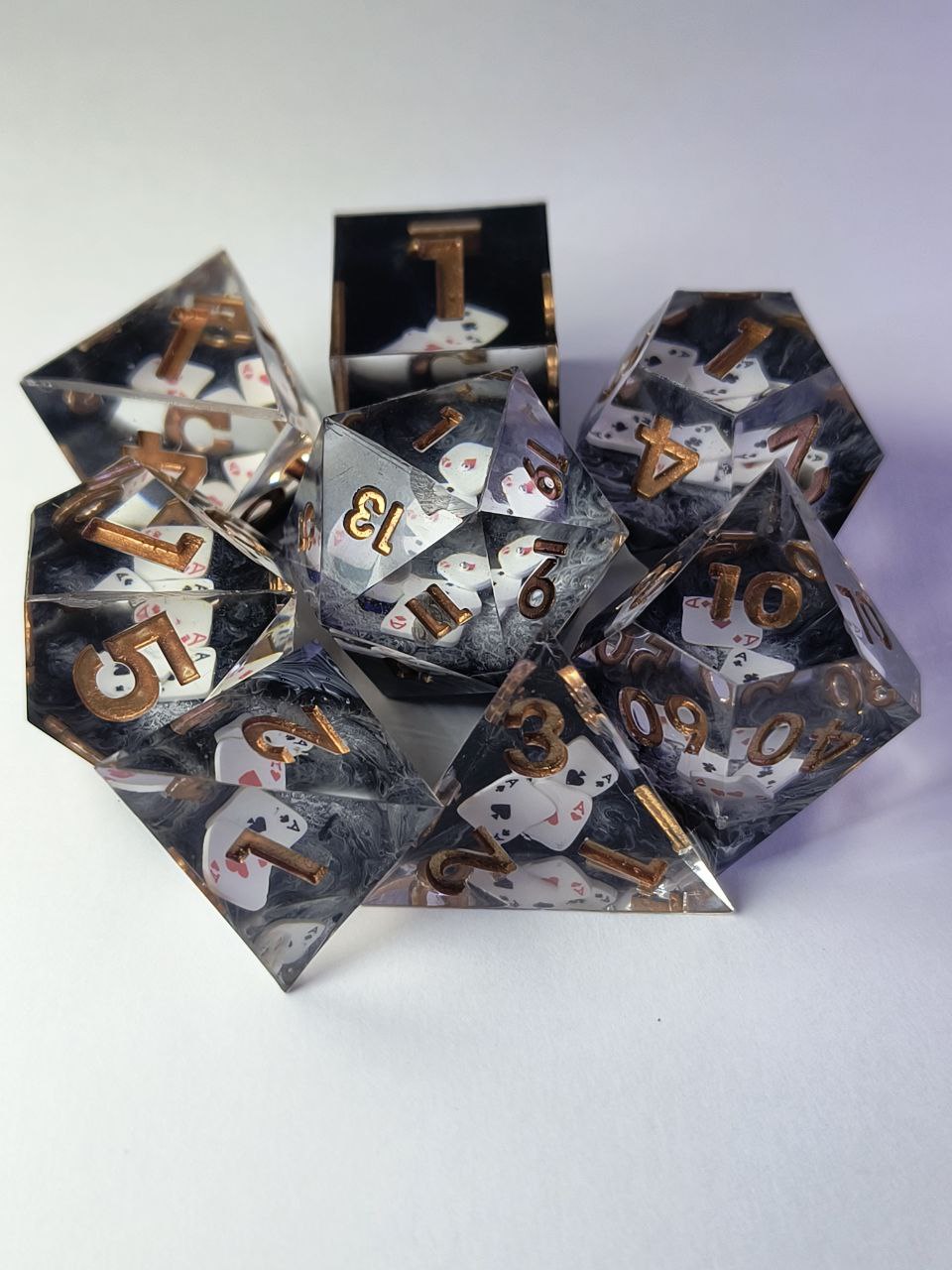 Gambler's Night TTRPG Dice Sets