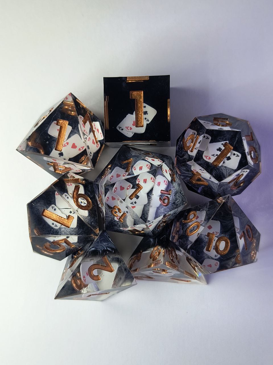 Gambler's Night TTRPG Dice Sets