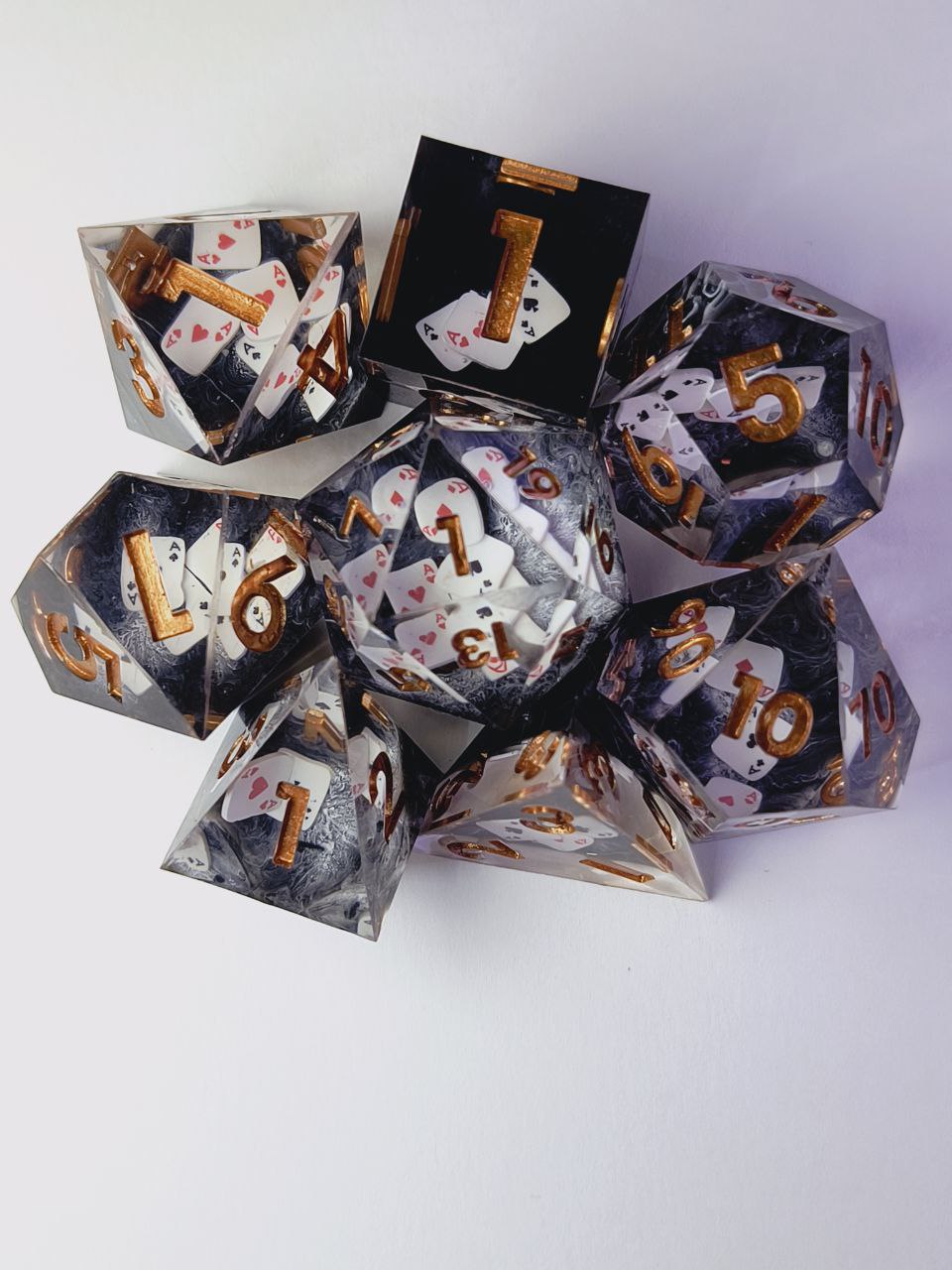 Gambler's Night TTRPG Dice Sets