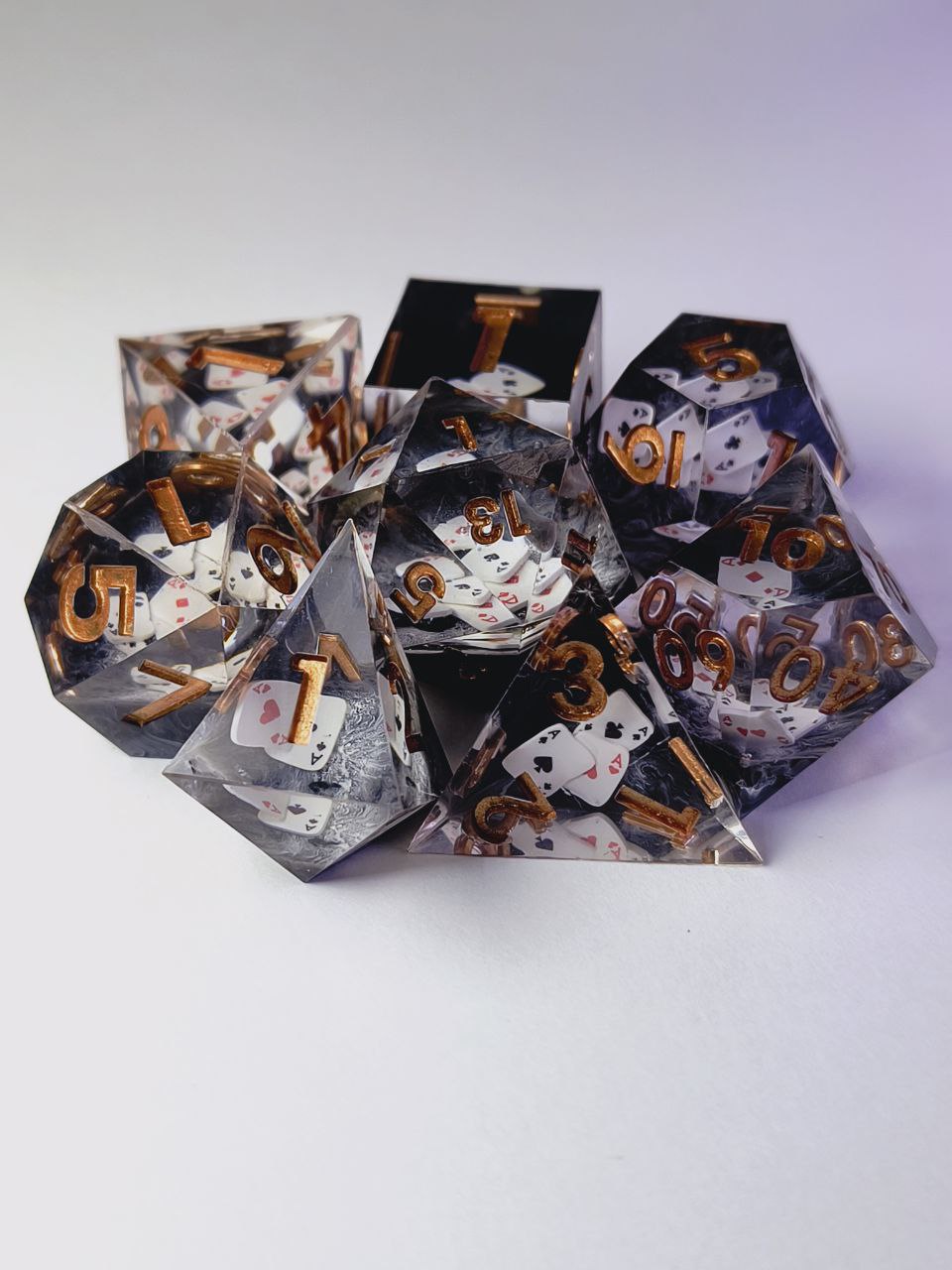 Gambler's Night TTRPG Dice Sets