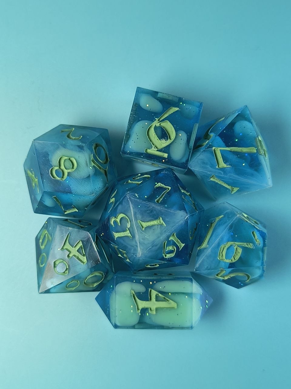 Blue Lagoon TTRP Dice Set