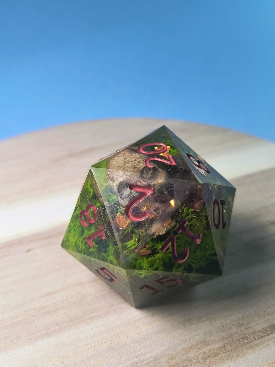 Goldjaw of the Mire 55 mm Chonk d20
