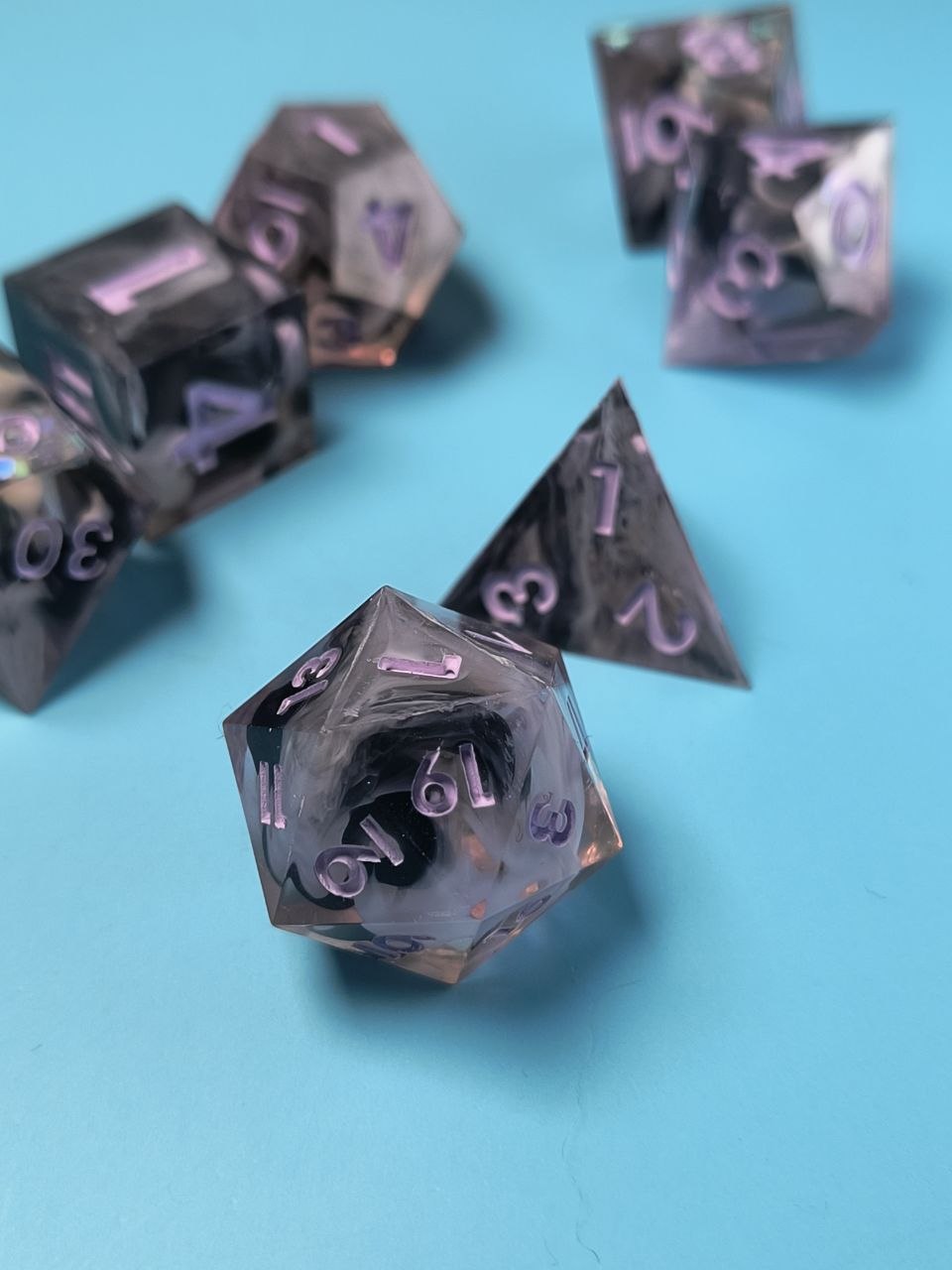 Hand Mage TTRPG Dice Set