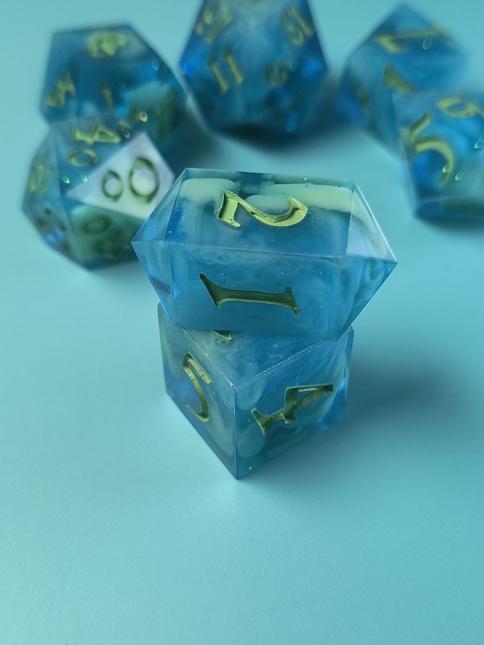 Blue Lagoon TTRP Dice Set