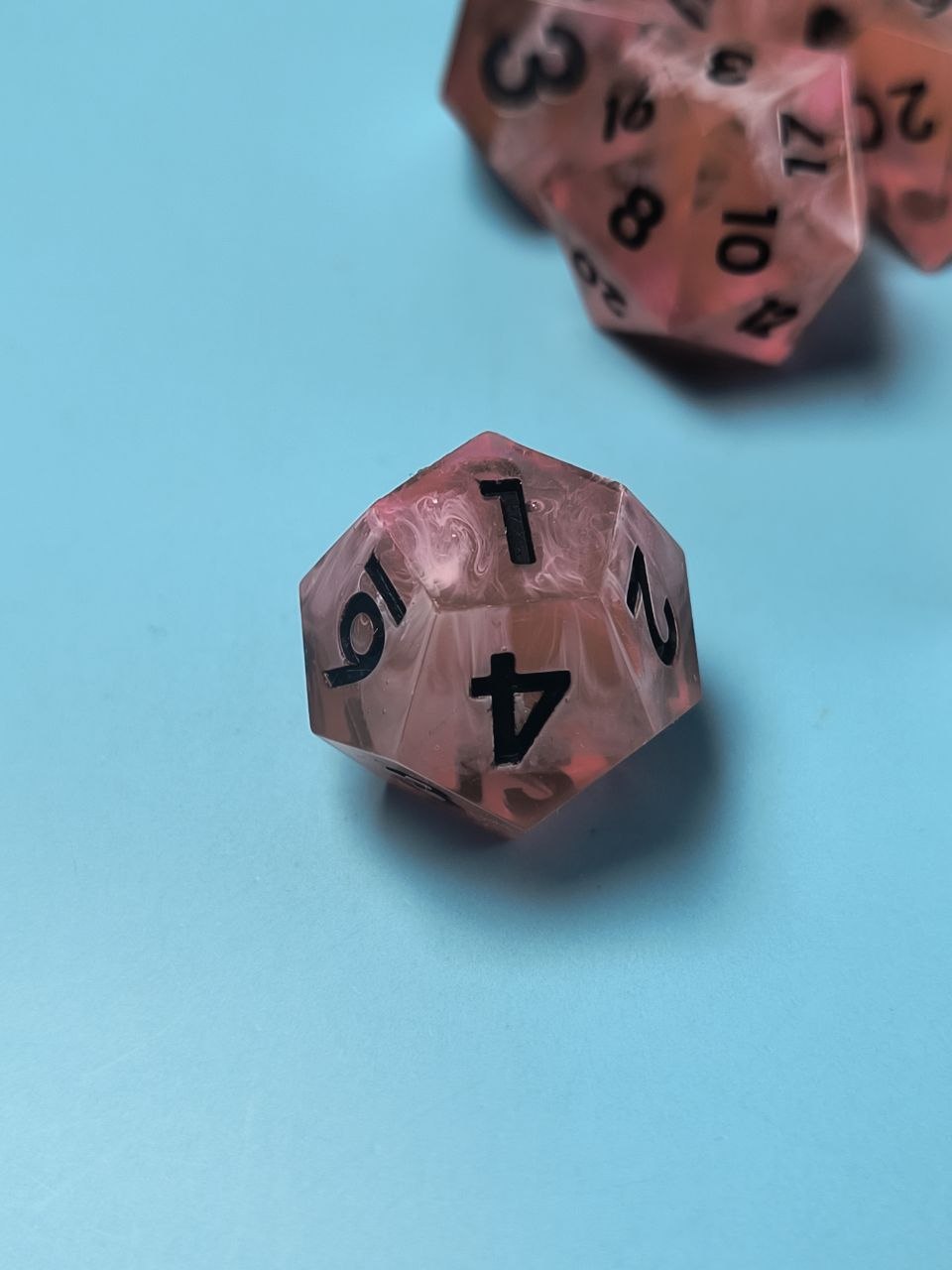 Fire TTRPG Dice Set