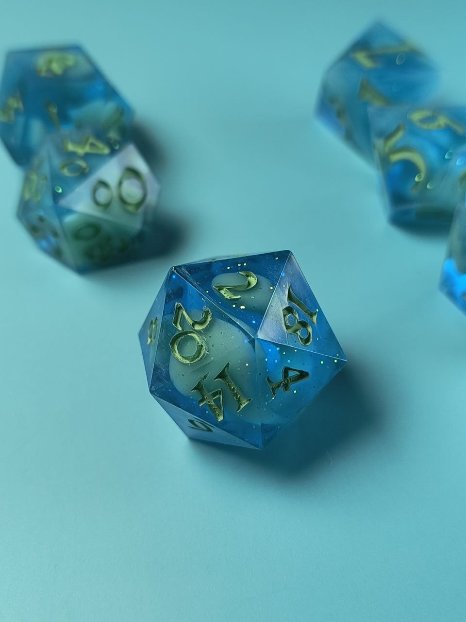 Blue Lagoon TTRP Dice Set