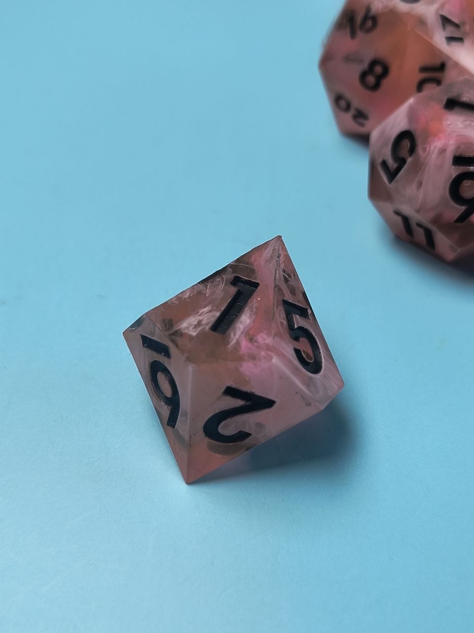 Fire TTRPG Dice Set