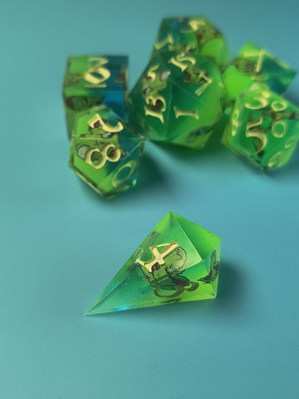 Zombie TTRPG Dice Set