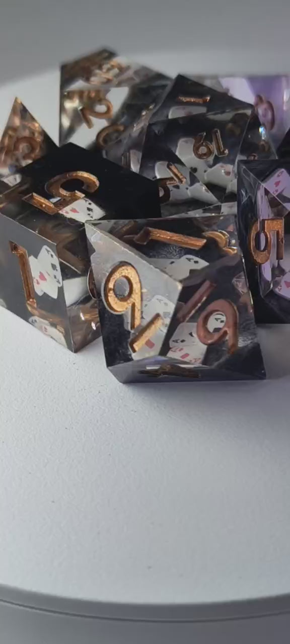 Gambler's Night TTRPG Dice Sets