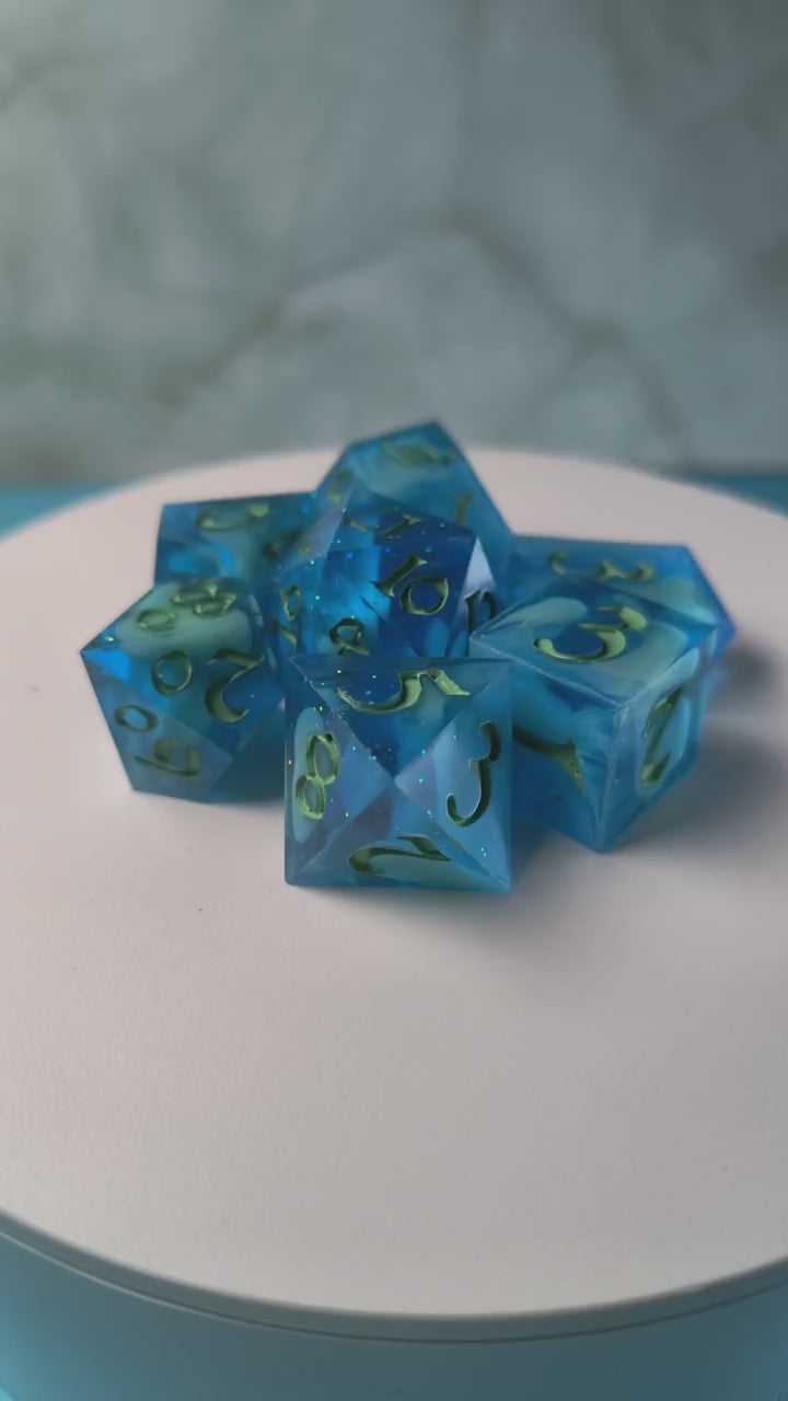 Blue Lagoon TTRP Dice Set